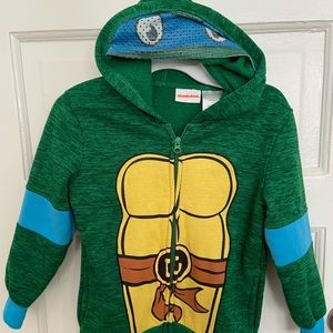 BARELY worn, kids Ninja turtles jacket